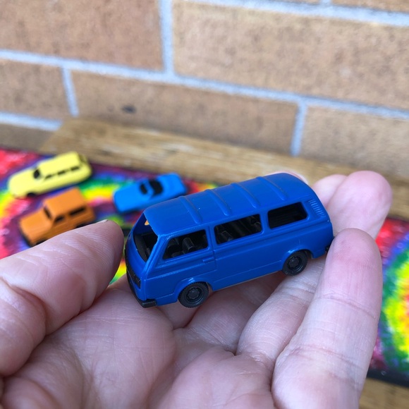 Mini plastic cars VW Bus T3 tiny toy car miniature collectible Citroen - Picture 6 of 9